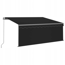 LED valgustusega alumiiniumist välismarkiis, 3,5x2,5m
