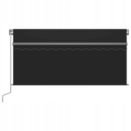 Aluminum outdoor awning with LED lighting 3.5x2.5m