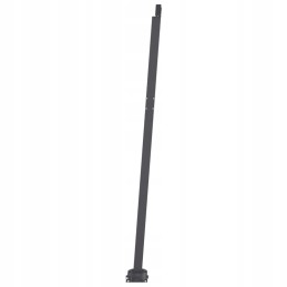 Alumiiniumist aiamarkiis 300x250 cm - kollane ja valge