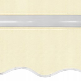 Ar roku velmēta nojume, 400 cm, krēmkrāsa