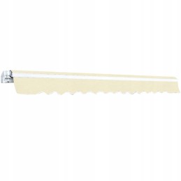 Manually retractable awning, 400 cm, cream