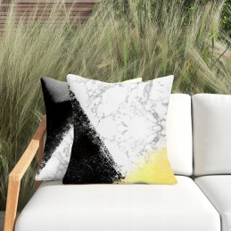 Pehme padjapüür 45x45 mustriga aiapadjale terrassile või rõdule