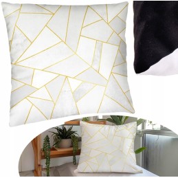 45x45 pillowcase for garden cushion for terrace or balcony, very soft with a pattern
