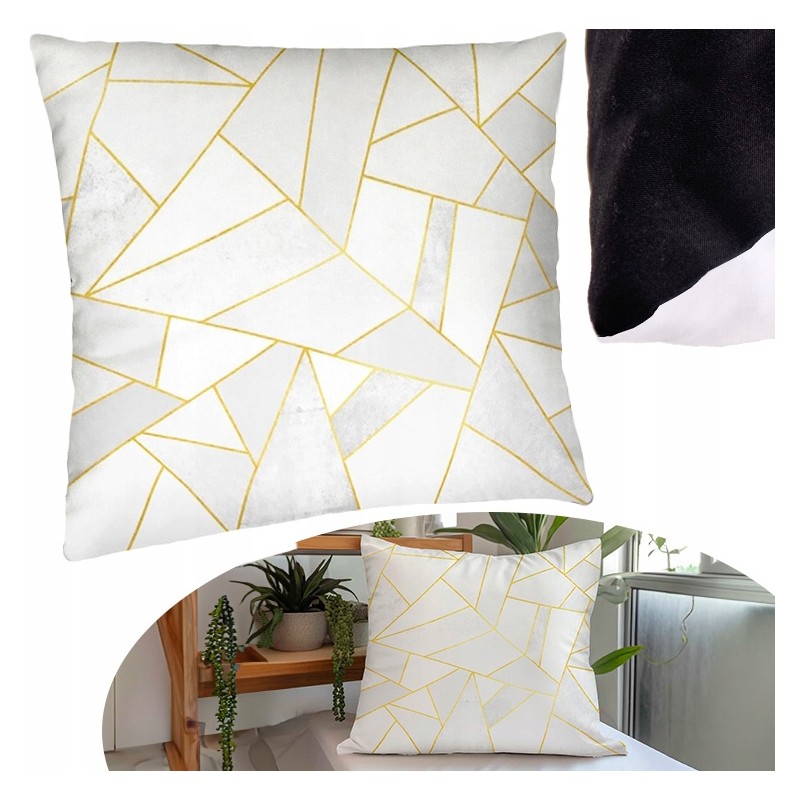 Pehme padjapüür 45x45 mustriga aiapadjale terrassile või rõdule