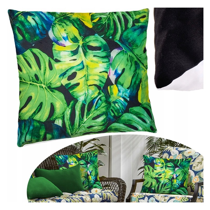 Padjapüür 45x45 aiapadjale terrassile või rõdule, monstera džungel