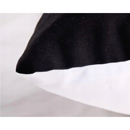 Padjapüür 45x45 aiapadjale, terrassile, rõdule, pehmed, mustad lehed