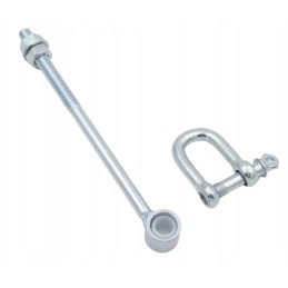 Swing hook, for swing with shackle m10 x 200 mm