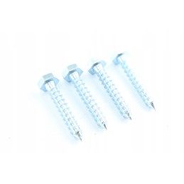 Lakke/seina kinnituskruvid 6,5 cm - 4 tk
