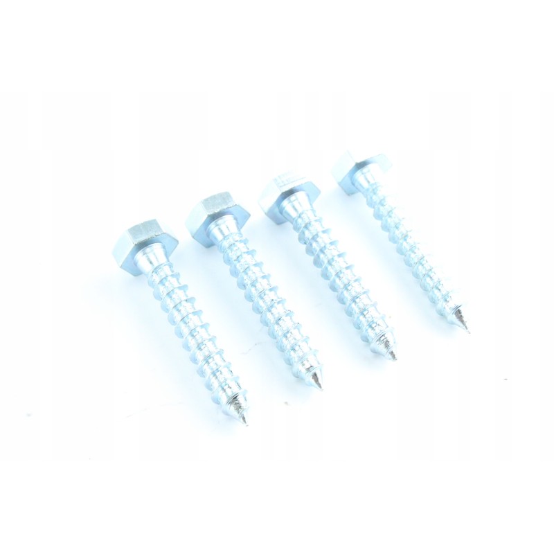 Lakke/seina kinnituskruvid 6,5 cm - 4 tk