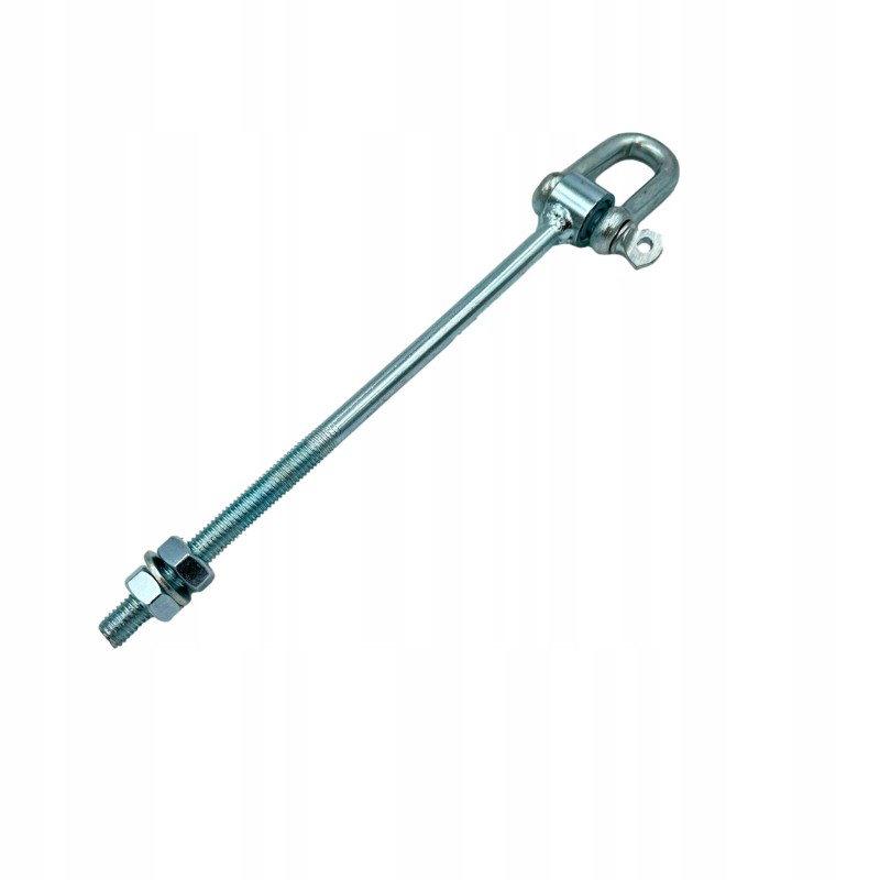 Swing hook with shackle, clamp, handle, m10x200