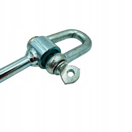 Swing hook with shackle, clamp, handle, m10x200