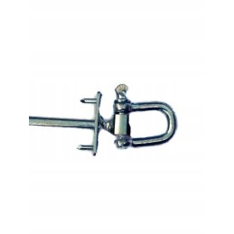 Swing attachment hook m10x200 with strap and pins
