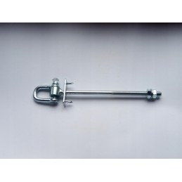 Swing attachment hook m10x200 with strap and pins