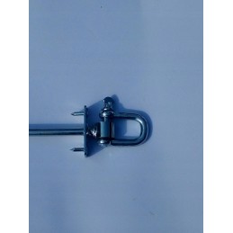Swing attachment hook m10x200 with strap and pins