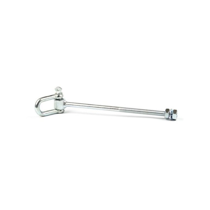 Swing hook with shackle