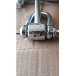 Swing hook with shackle