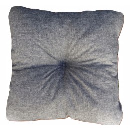 Pallet cushion decor 40 x 40 silver 23 gray