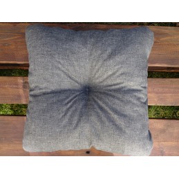 Pallet cushion decor 40 x 40 silver 23 gray