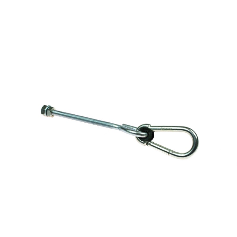 Swing hook with snap hook m10x270