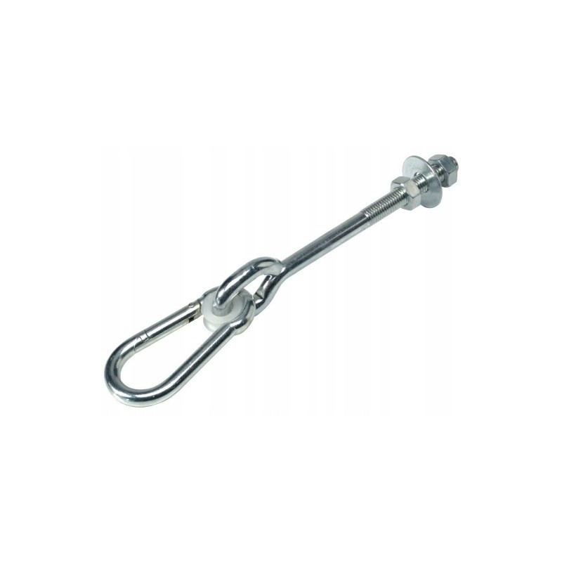 Swing hook holder with snap hook m10x190