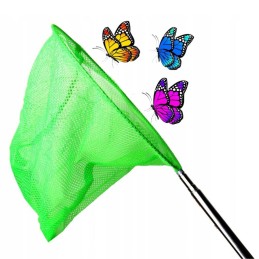 Tinklas drugeliams, vabzdžiams, žuvims, vaikams, teleskopinis tinklelis baseinui