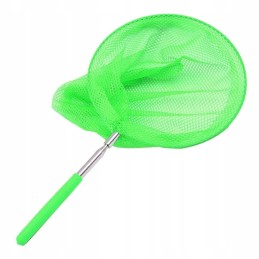 Tinklas drugeliams, vabzdžiams, žuvims, vaikams, teleskopinis tinklelis baseinui