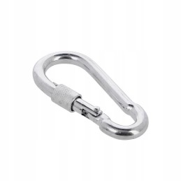 Nils set of 2x steel tourist carabiner load capacity 500 kg