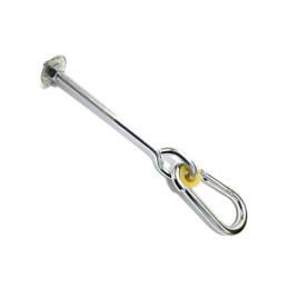 Swing attachment hook + snap hook m10x250mm