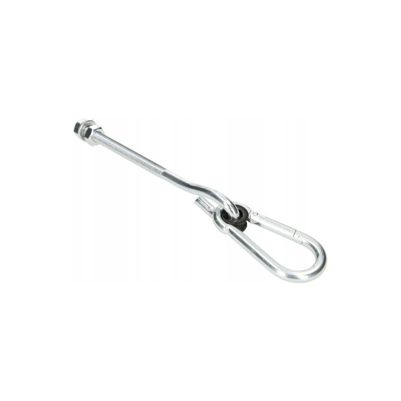 Swing, hammock hook with carabiner m10x300mm