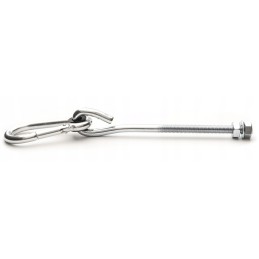 Swing, hammock hook with carabiner m10x190mm