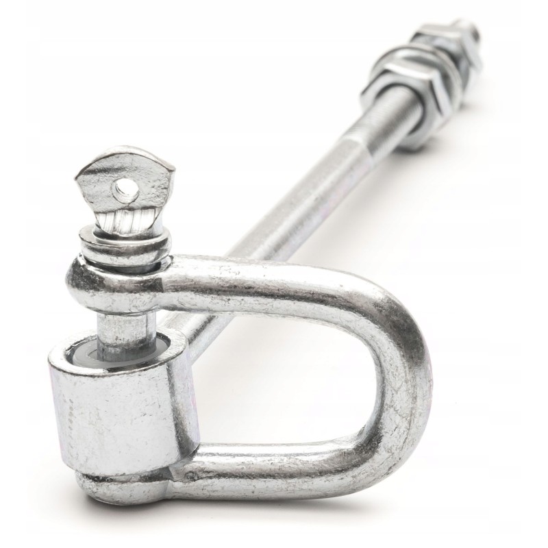 Sūpynių kablys su apkabomis m10 x 200 mm