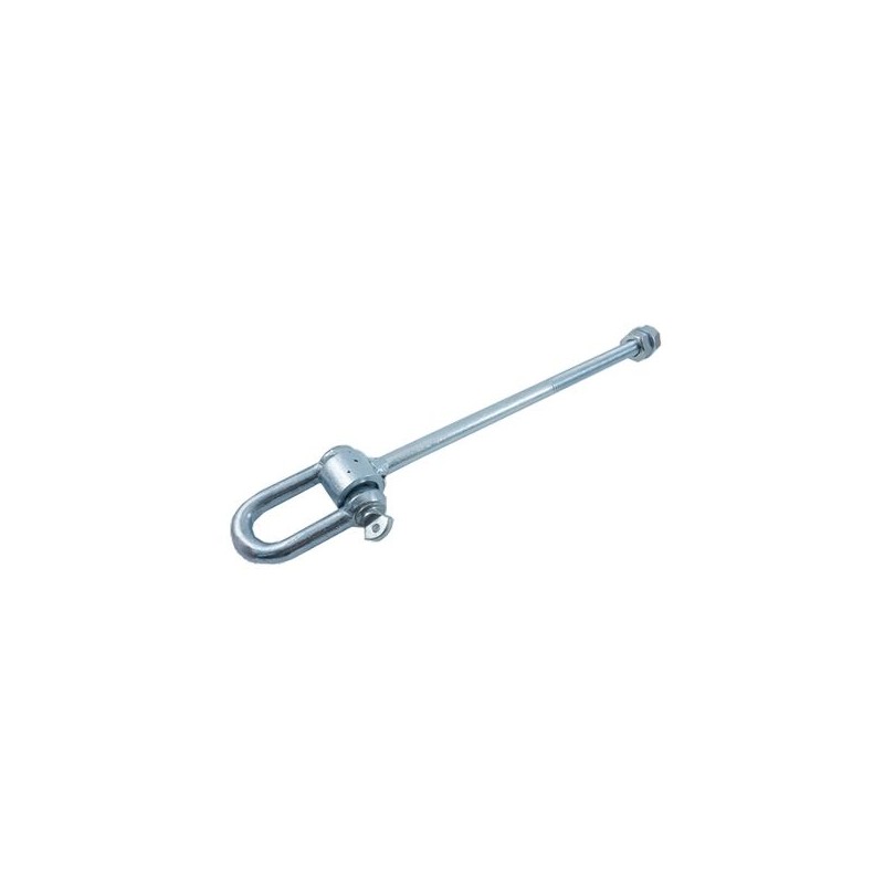 Swing hook with shackle
