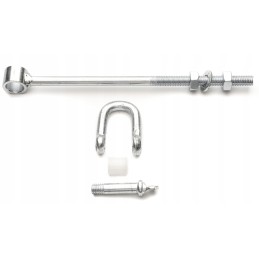 Swing hook with shackle