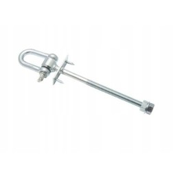 Swing attachment hook with shackle + pins