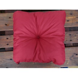 Pagalvė euro paletės dekorui 40 x 40 x 8 bordo