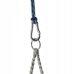 Gandralizdo sūpynių priedas, plieninis karabinas su apsauga. 12x140 mm