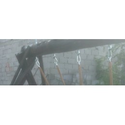 Sūpynių kabliukas su karabinu