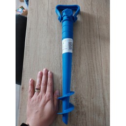 Plastikust keeratav sinine vihmavarju kinnitusalus