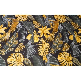 Apvalus pagalvės užvalkalas, 100% medvilnė, 32cm, dideli, juodi monstrai