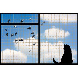 Laisvas tinklelis – smėlio spalvos