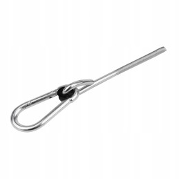 M12 siūbavimo kablys, tvirtinimas su karabinu