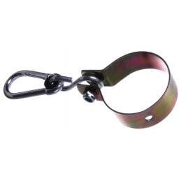 Kabliuko spaustukas 50mm sūpynėms su karabinu