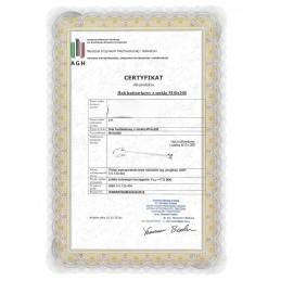 Sūpynių kablys su m10 apkabu, sertifikuotas tvirtinimas