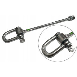 Kabliuko laikiklis sūpynėms su pančiais 10x195