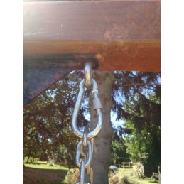 Karabinas 450kg hamako sūpynėms su užraktu