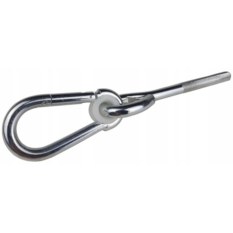 Kabliukas sūpynių tvirtinimui + karabinas m12x170