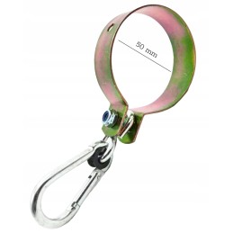 Sūpynių spaustukas, tvirtinimas kabliu, skersmuo 50 mm