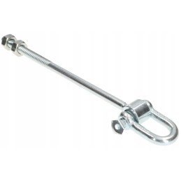 Sūpynių kablys su apkabomis m10x190 mm