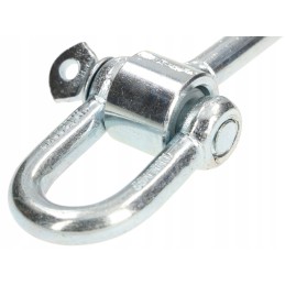 Sūpynių kablys su apkabomis m10x190 mm