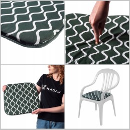 Kadax sodo pagalvėlė kėdei, fotelis 40x38cm